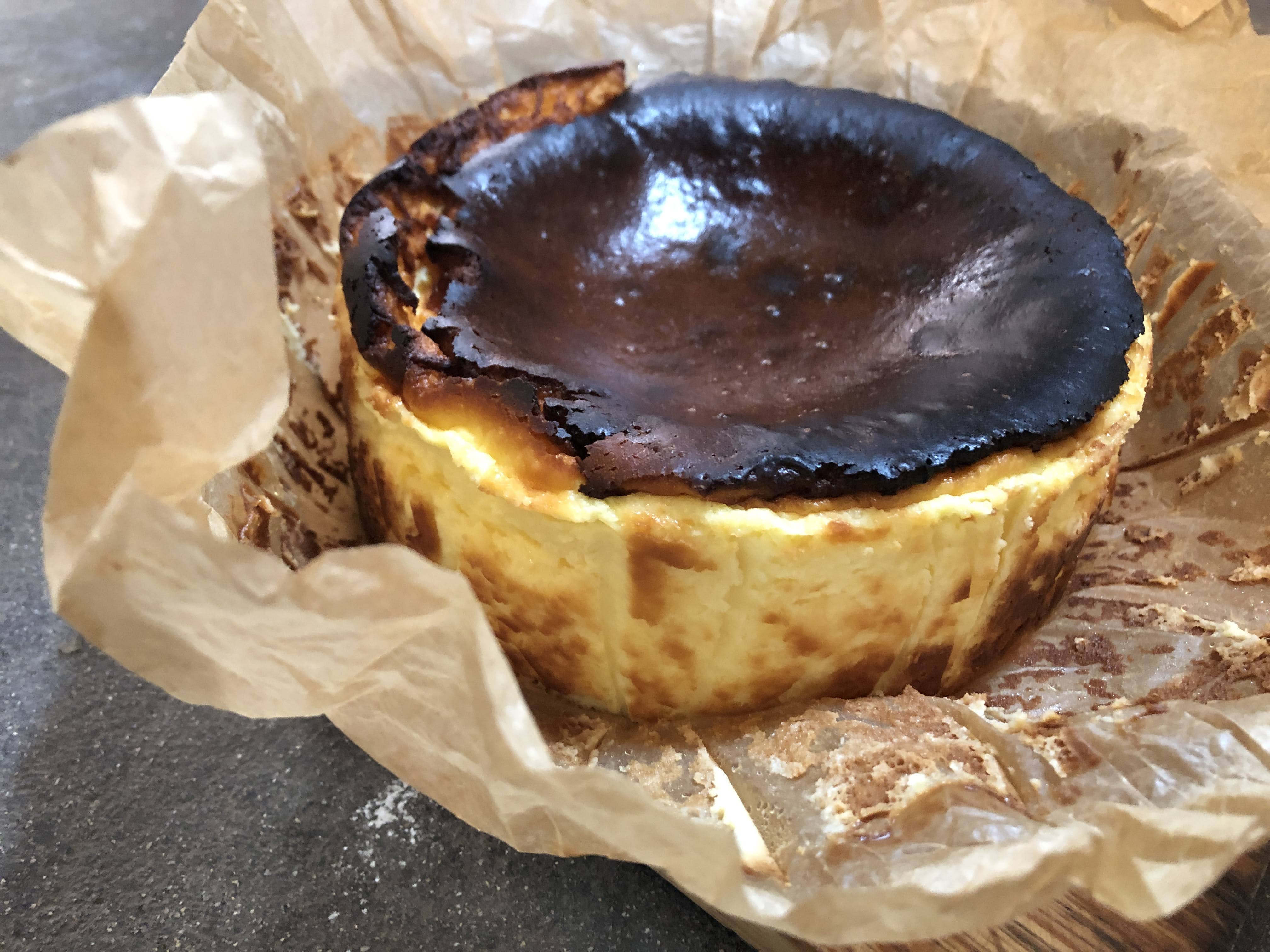 バスクで学んだチーズケーキ