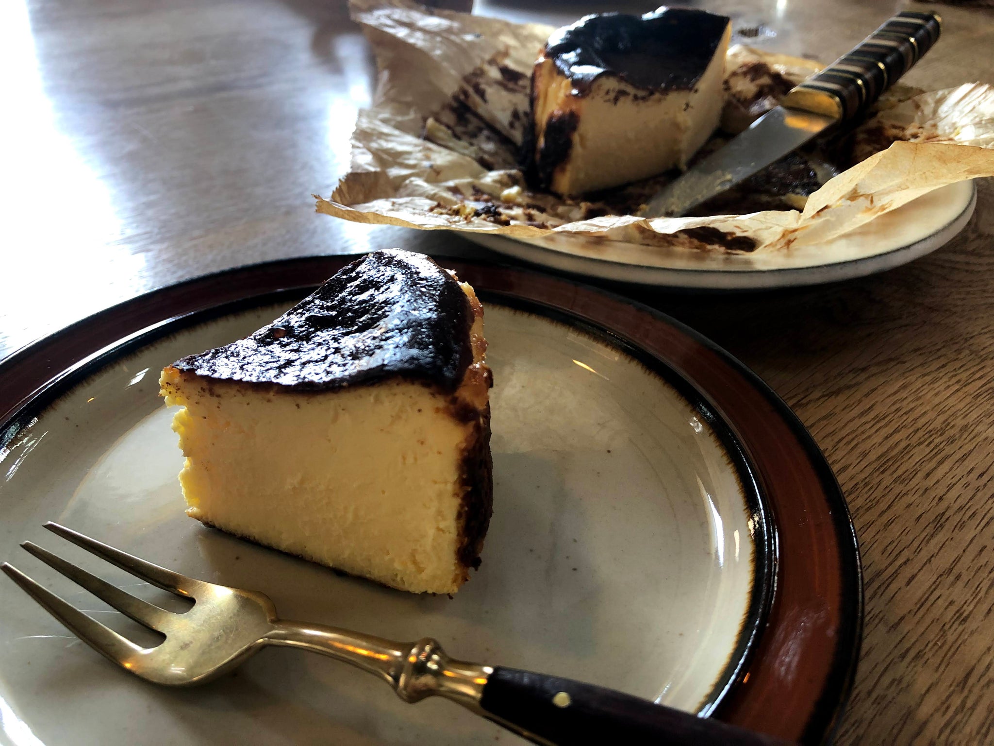 バスクで学んだチーズケーキ