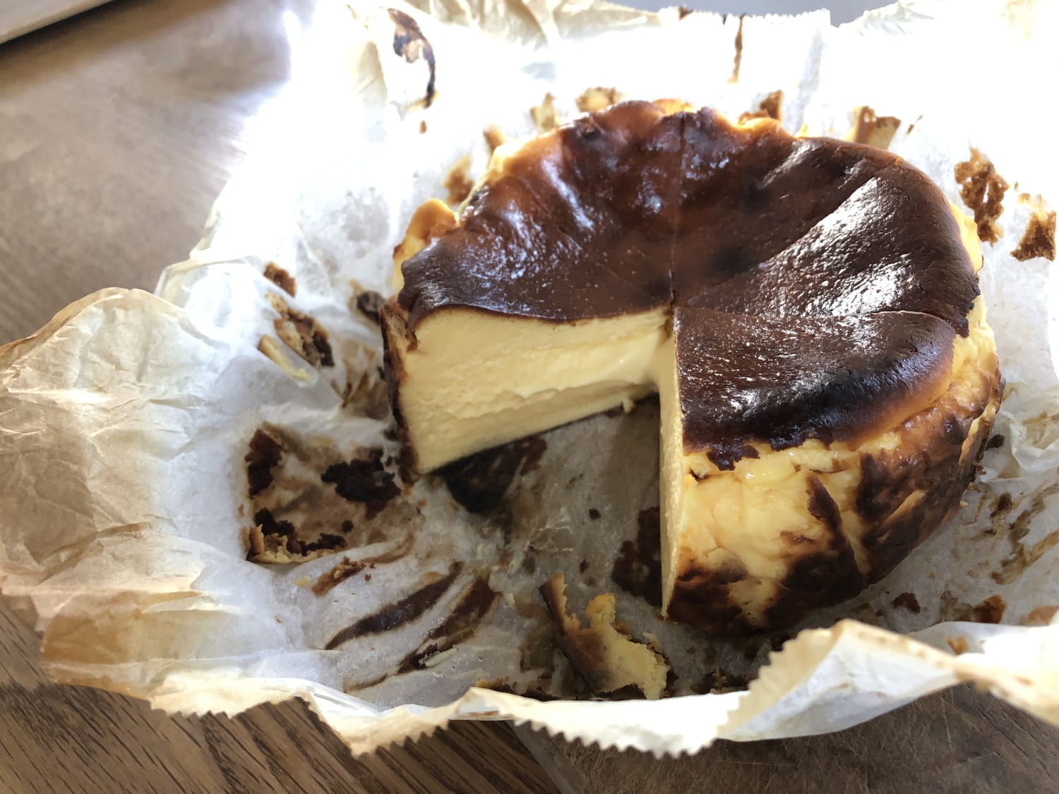 バスクで学んだチーズケーキ
